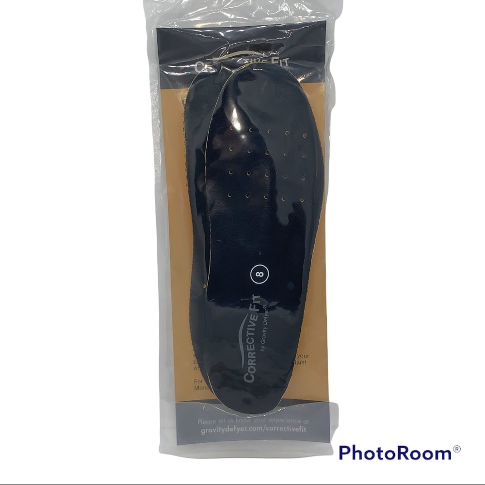 New Corrective Fit Gravity Defyer Orthotic Insoles Men’s 8 Womens 9